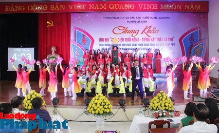 29 tiết mục văn nghệ đặc sắc tham gia phần thi “Tiếng hát Thầy và Trò”