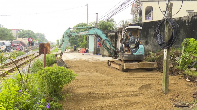 Huyện Thường Tín rào chắn các lối đi tự mở ngang qua đường sắt Bắc Nam