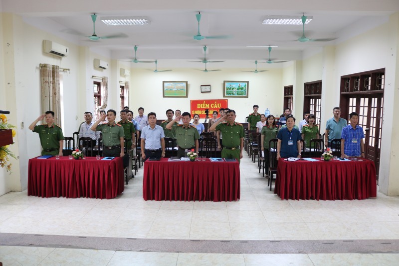 Sơ kết 6 tháng triển khai thực hiện mô hình “Camera an ninh” trong phong trào toàn dân bảo vệ an ninh Tổ quốc