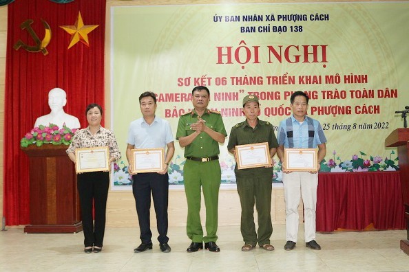 Sơ kết 6 tháng triển khai thực hiện mô hình “Camera an ninh” trong phong trào toàn dân bảo vệ an ninh Tổ quốc