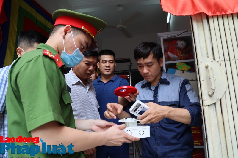 Quận Hoàn Kiếm thí điểm mô hình "Tổ liên gia an toàn phòng cháy chữa cháy"