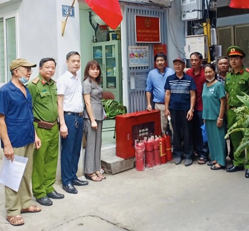 Phường Thổ Quan ra mắt mô hình “Tổ liên gia an toàn Phòng cháy chữa cháy”