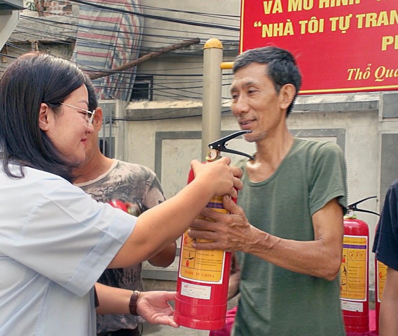 Phường Thổ Quan ra mắt mô hình “Tổ liên gia an toàn Phòng cháy chữa cháy”