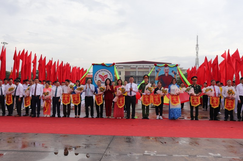 Huyện Mê Linh khai mạc Đại hội thể dục thể thao lần thứ X, năm 2022