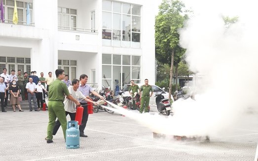 Công an huyện Gia Lâm ra mắt mô hình “Tổ Liên gia an toàn phòng cháy chữa cháy”