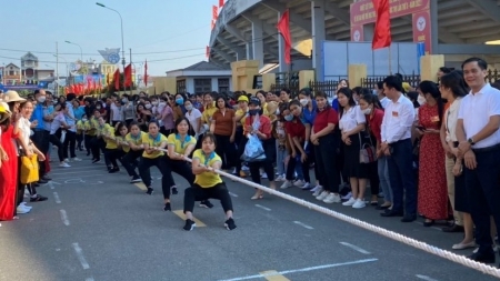 Sôi nổi giải thể thao dành cho đoàn viên, người lao động khối Giáo dục huyện Phúc Thọ