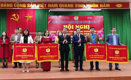 LĐLĐ huyện Ba Vì đạt nhiều kết quả tích cực trong hoạt động công đoàn