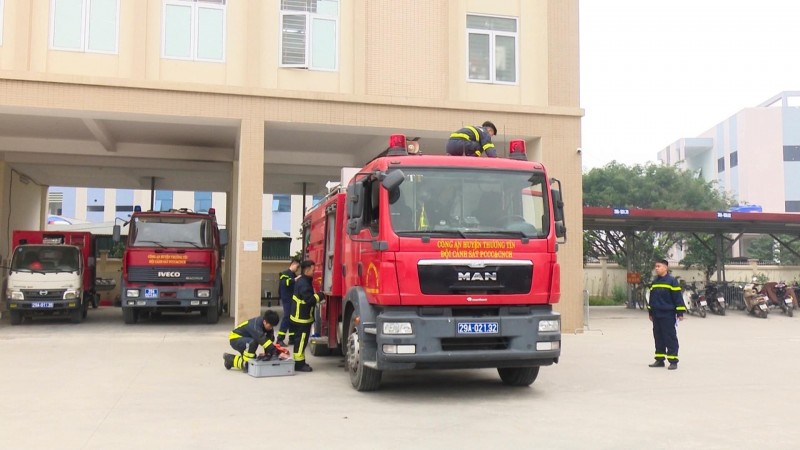 Huyện Thường Tín chủ động phòng ngừa cháy, nổ mùa Lễ hội Xuân Quý Mão 2023