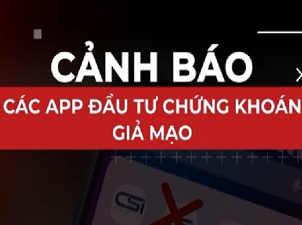 Cẩn trọng với app lừa đảo đầu tư chứng khoán