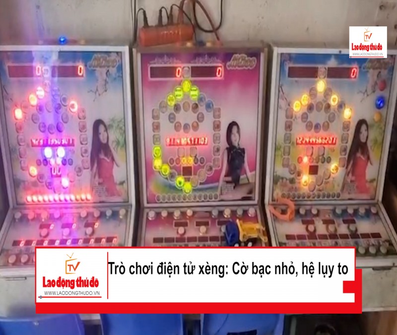 Trò chơi điện tử xèng: Cờ bạc nhỏ, hệ lụy to