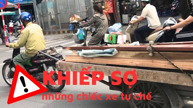 Khiếp sợ những chiếc xe tự chế