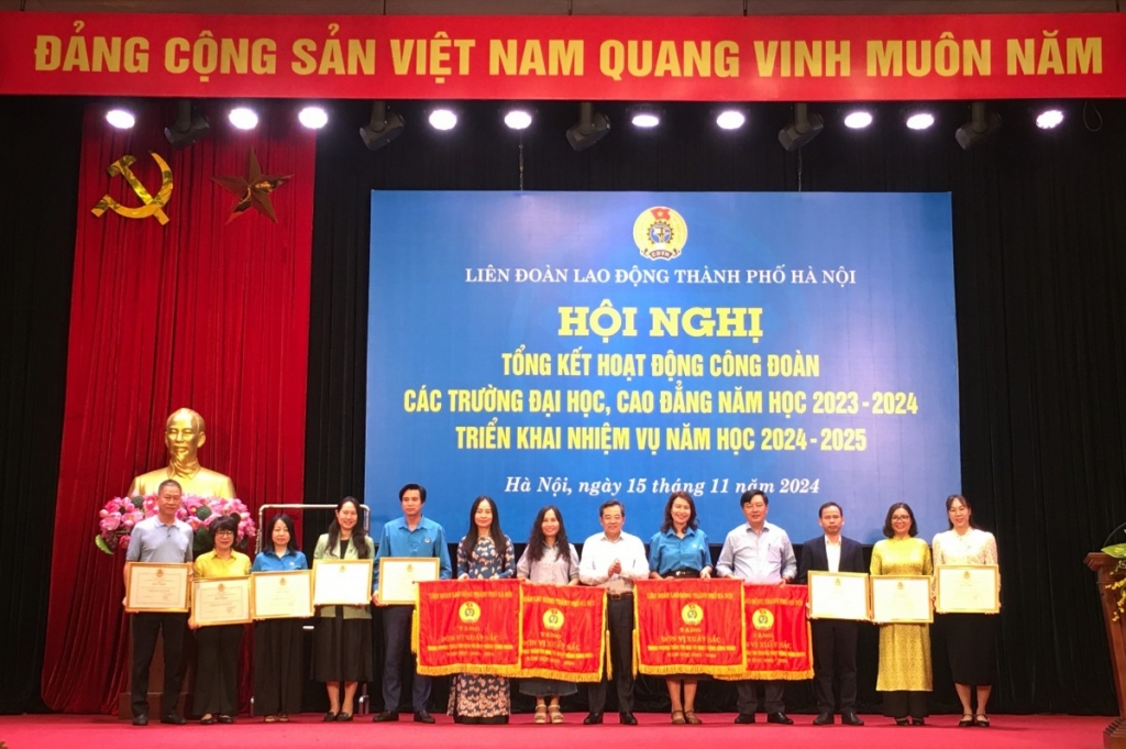 Tổng kết hoạt động Công đoàn các trường Đại học, Cao đẳng năm học 2023 - 2024