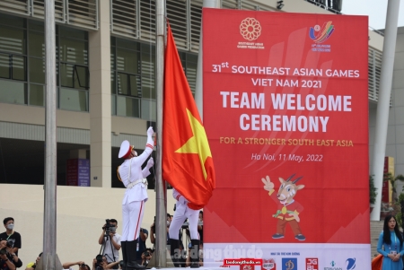 Lễ thượng cờ các Đoàn thể thao dự SEA Games 31