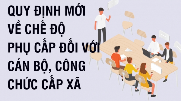 Quy định mới về chế độ phụ cấp đối với cán bộ, công chức cấp xã